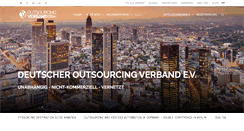 Desktop Screenshot of outsourcing-verband.org